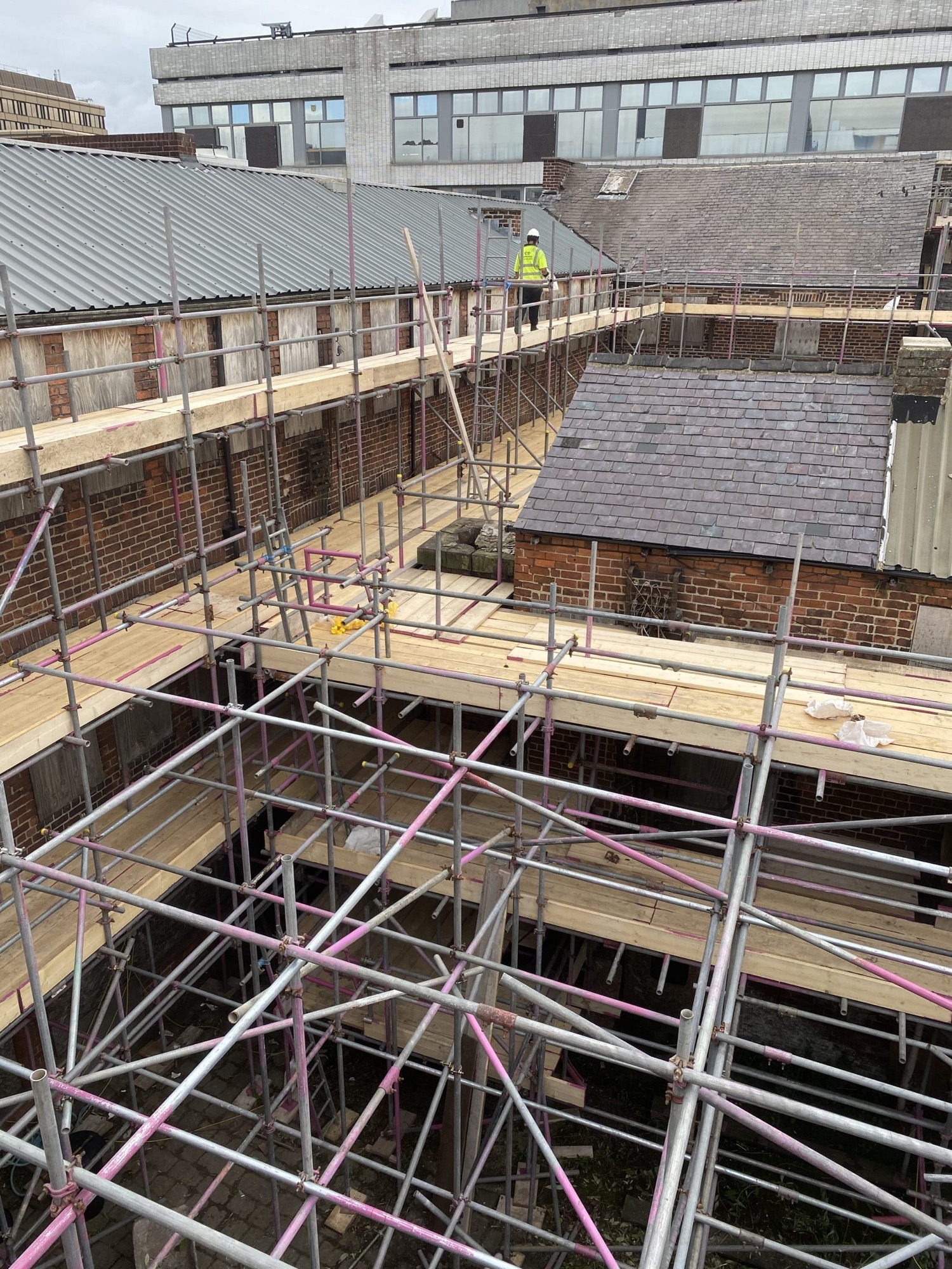 Commercial scaffolding by CD Scaffolding
