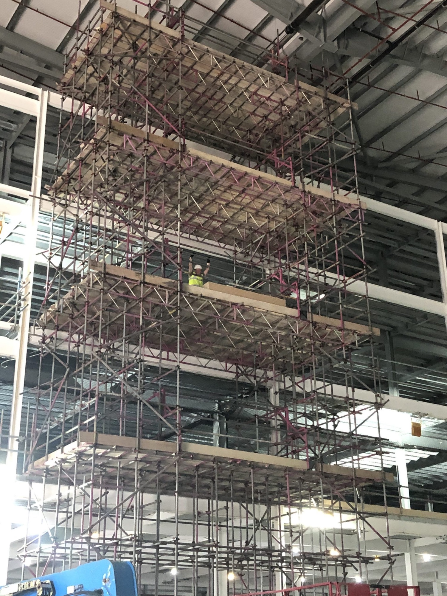 Property protected by CD Scaffolding